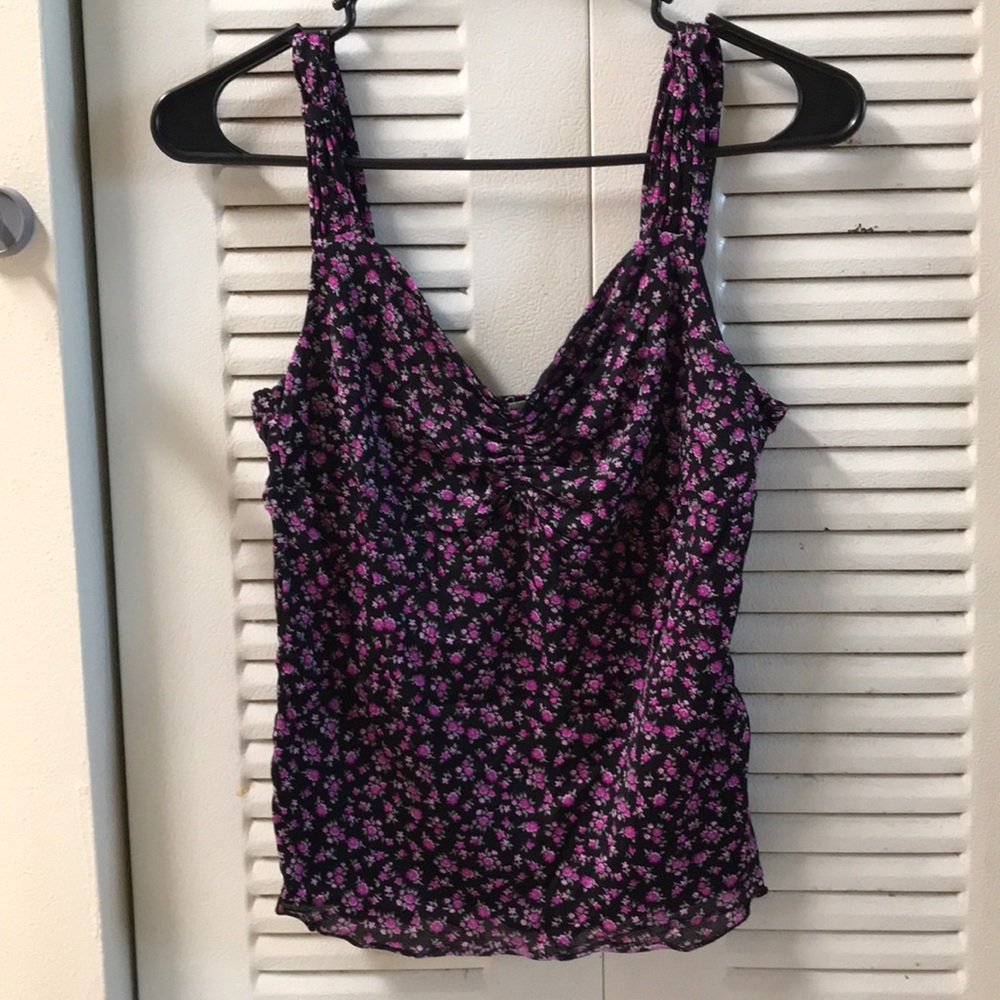 Floral tank top